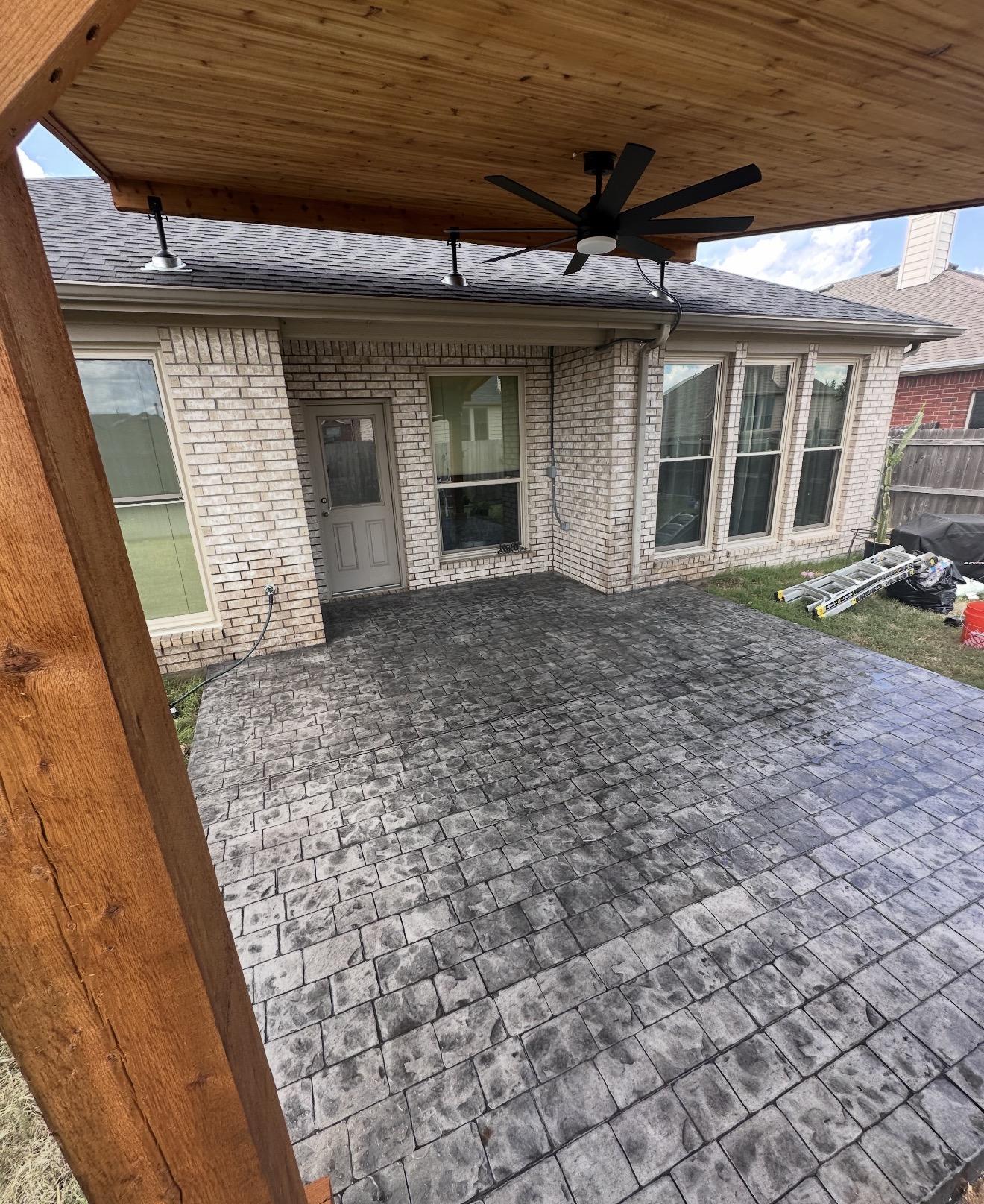 Stamped Concrete - Detail View 2