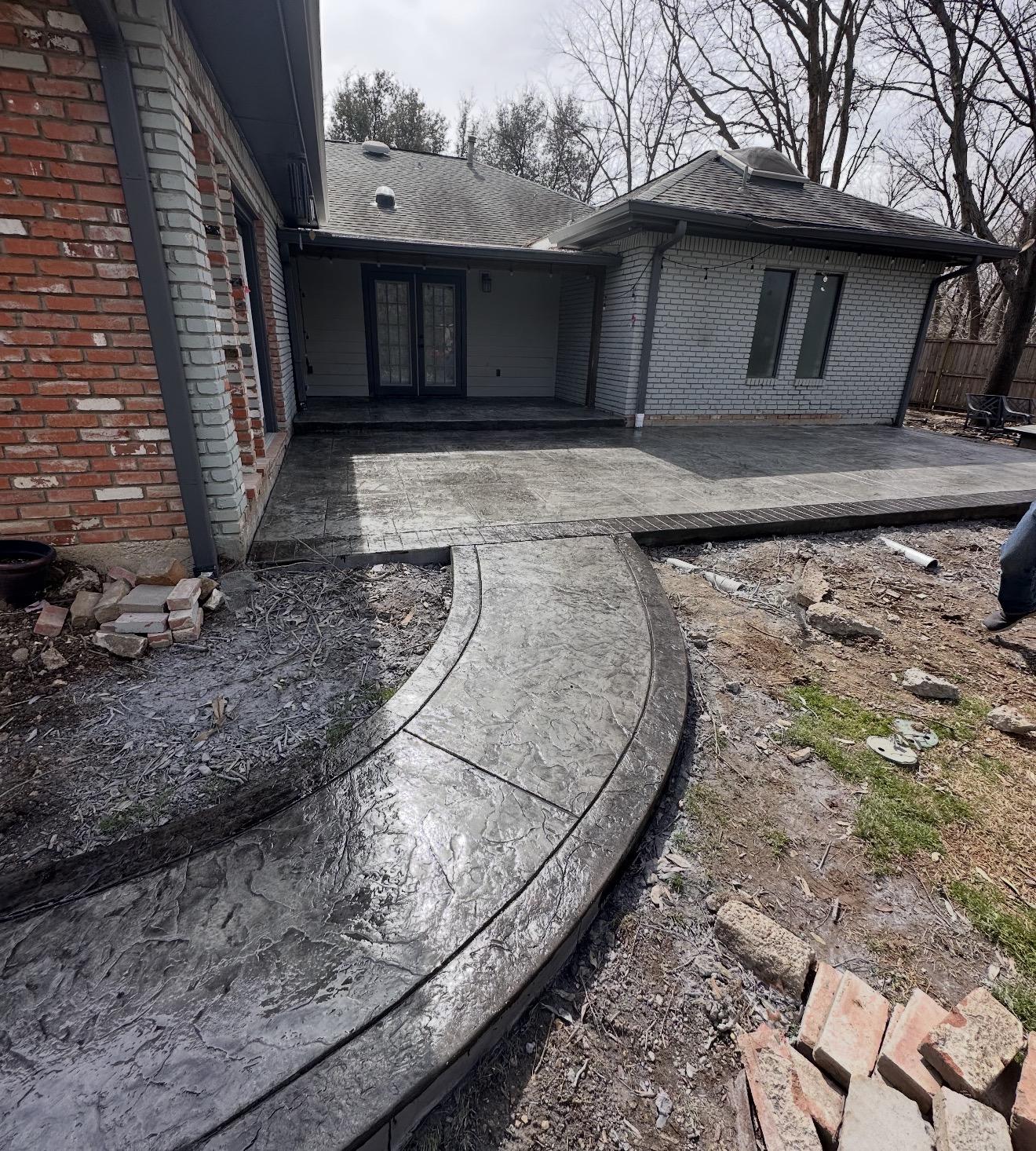 Stamped Concrete - Detail View 3